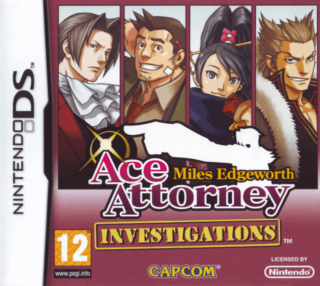 Ace Attorney Investigations 2 box art for Nintendo DS